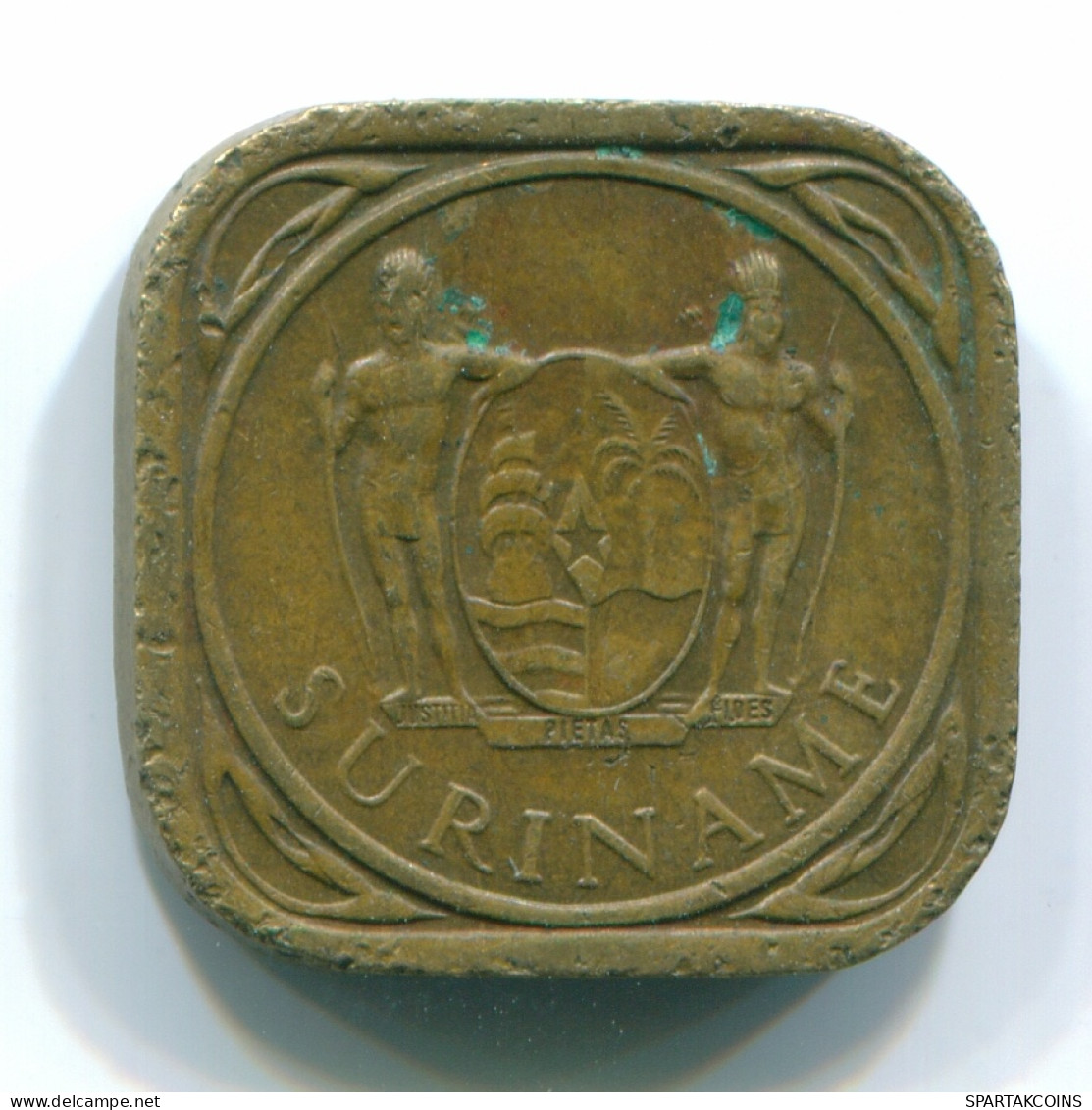 5 CENTS 1972 SURINAM NIEDERLANDE Nickel-Brass Koloniale Münze #S12908.D - Surinam 1975 - ...