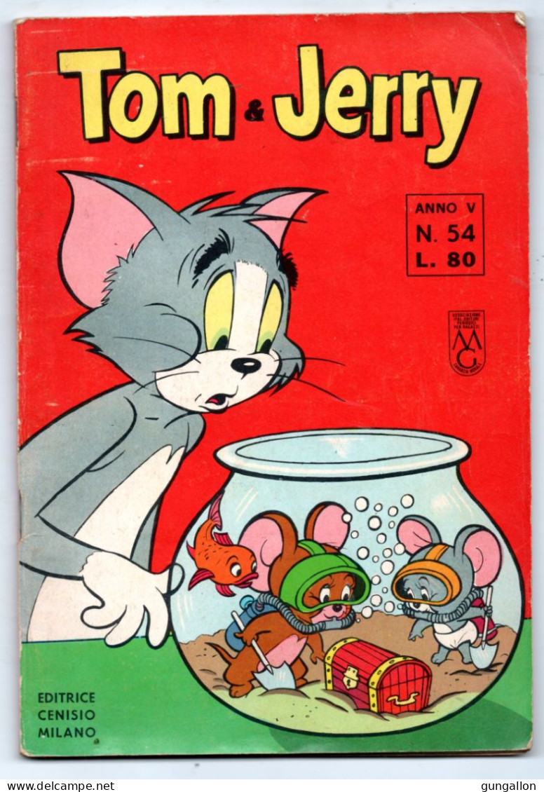 Tom & Jerry (Cenisio 1964) I° Serie  N. 54 - Umoristici