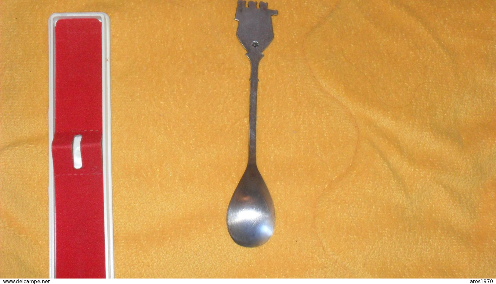 PETITE CUILLERE SOUVENIR DATE ?../ 3 SUISSES / ARGENT ?... - Spoons