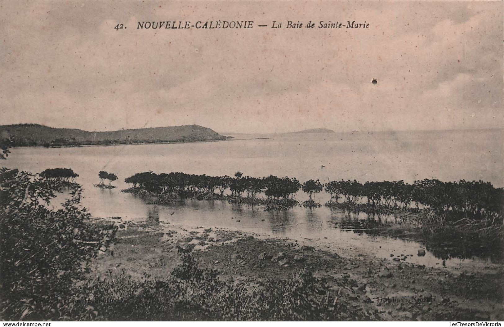 Nouvelle Calédonie - La Baie De Sainte Marie -  Carte Postale Ancienne - New Caledonia