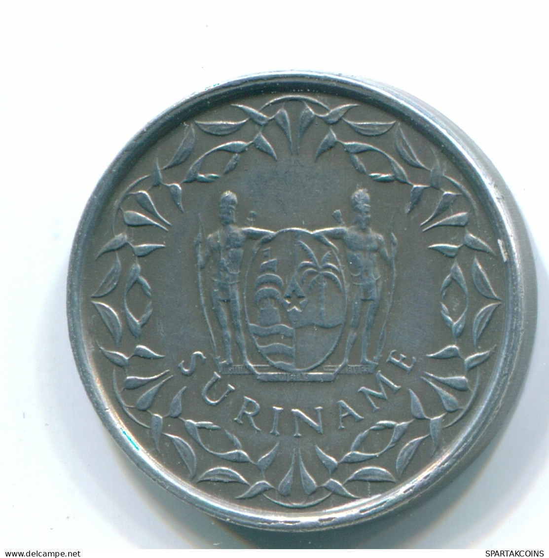 1 CENT 1975 SURINAME Netherlands Aluminium Colonial Coin #S11402.U - Surinam 1975 - ...