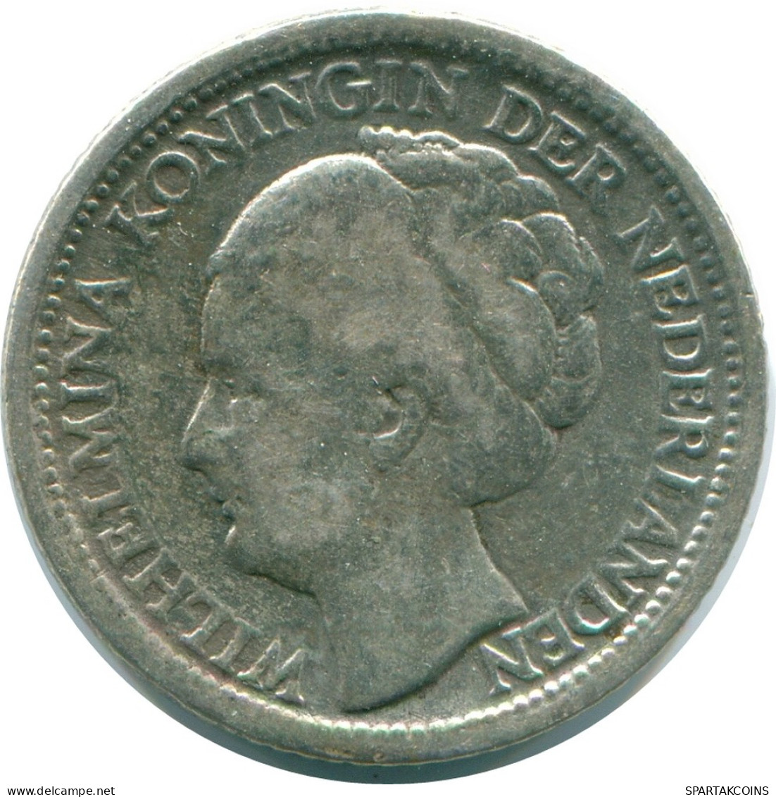 1/4 GULDEN 1944 CURACAO NIEDERLANDE SILBER Koloniale Münze #NL10564.4.D - Curaçao