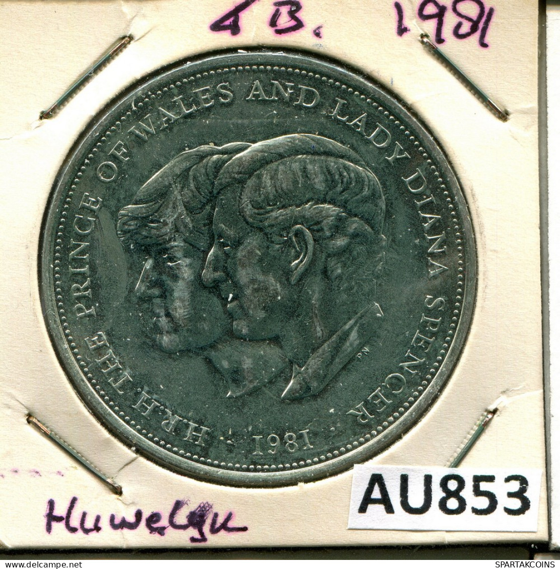 25 NEW PENCE 1981 UK GROßBRITANNIEN GREAT BRITAIN Münze #AU853.D - 25 New Pence