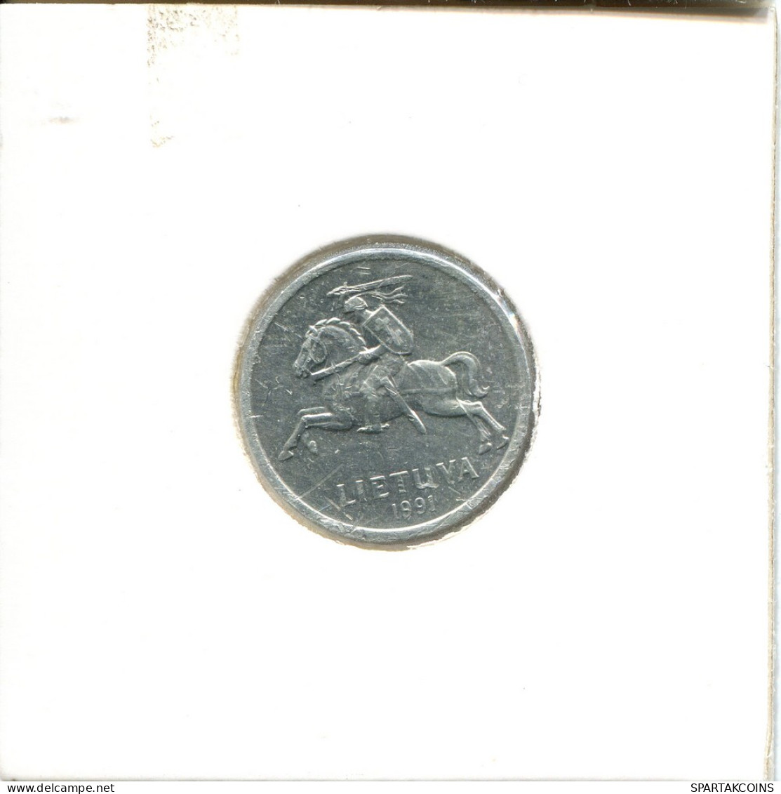 1 CENTAS 1991 LITAUEN LITHUANIA Münze #AS705.D - Lithuania