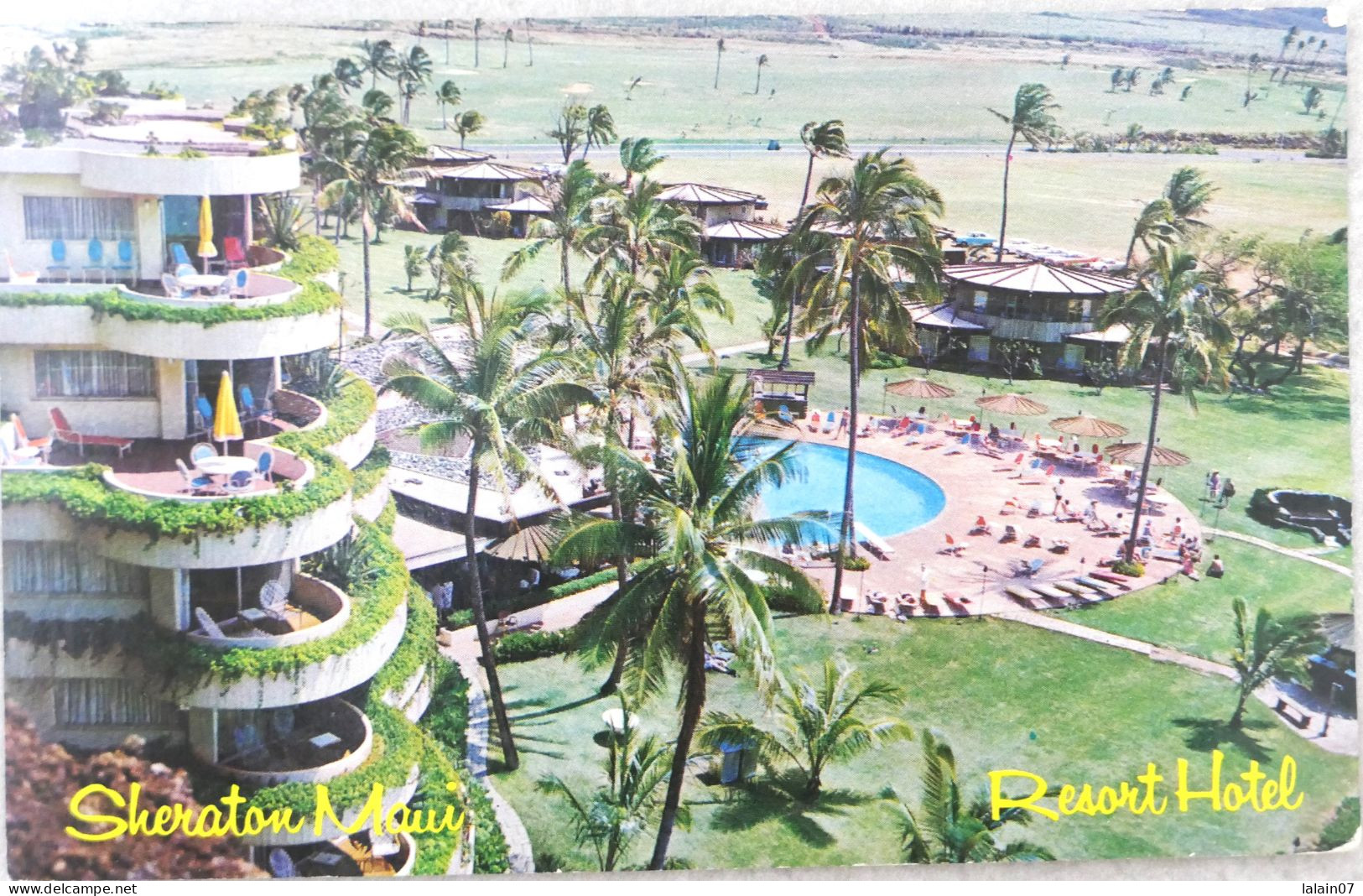 Carte Postale : USA : HAWAII: Sheraton Maui Resort Hotel, In 1972 - Maui