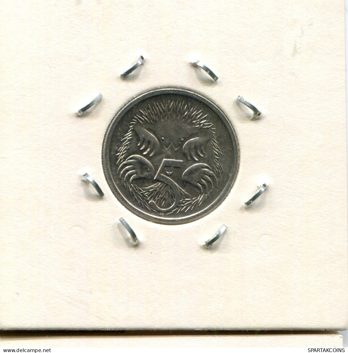 5 CENTS 1988 AUSTRALIEN AUSTRALIA Münze #AS239.D - 5 Cents