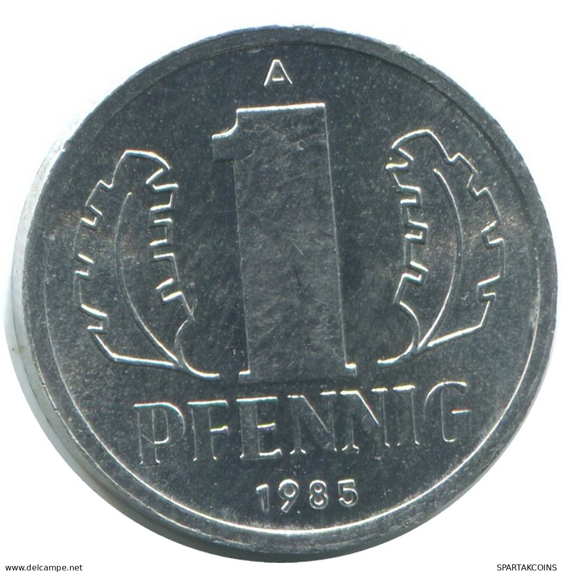 1 PFENNIG 1985 A DDR EAST DEUTSCHLAND Münze GERMANY #AE065.D - 1 Pfennig