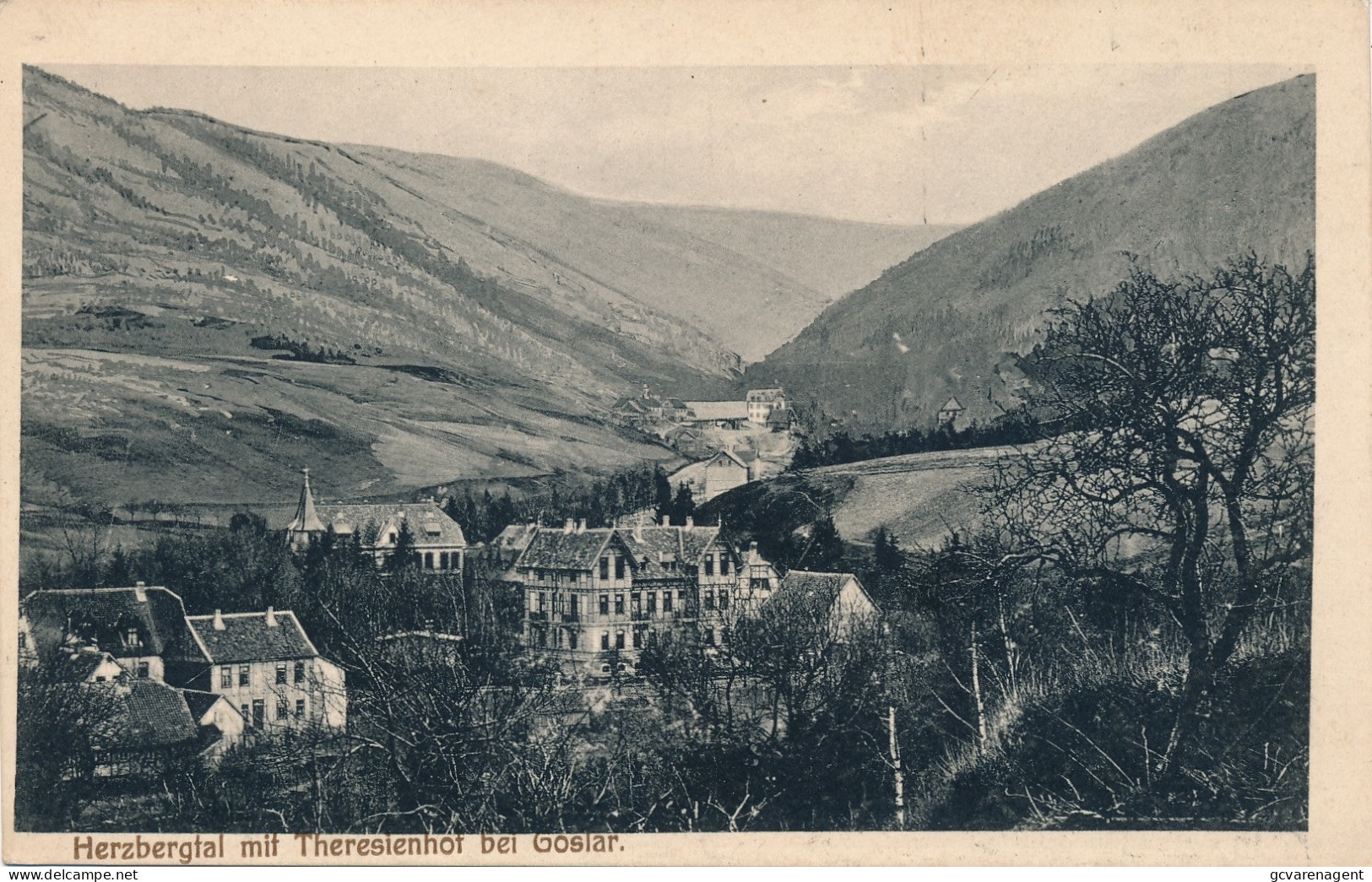 HERZBERGTAL MIT THERESIENHOF BEI GOSLAR    2 SCANS - Grossroehrsdorf