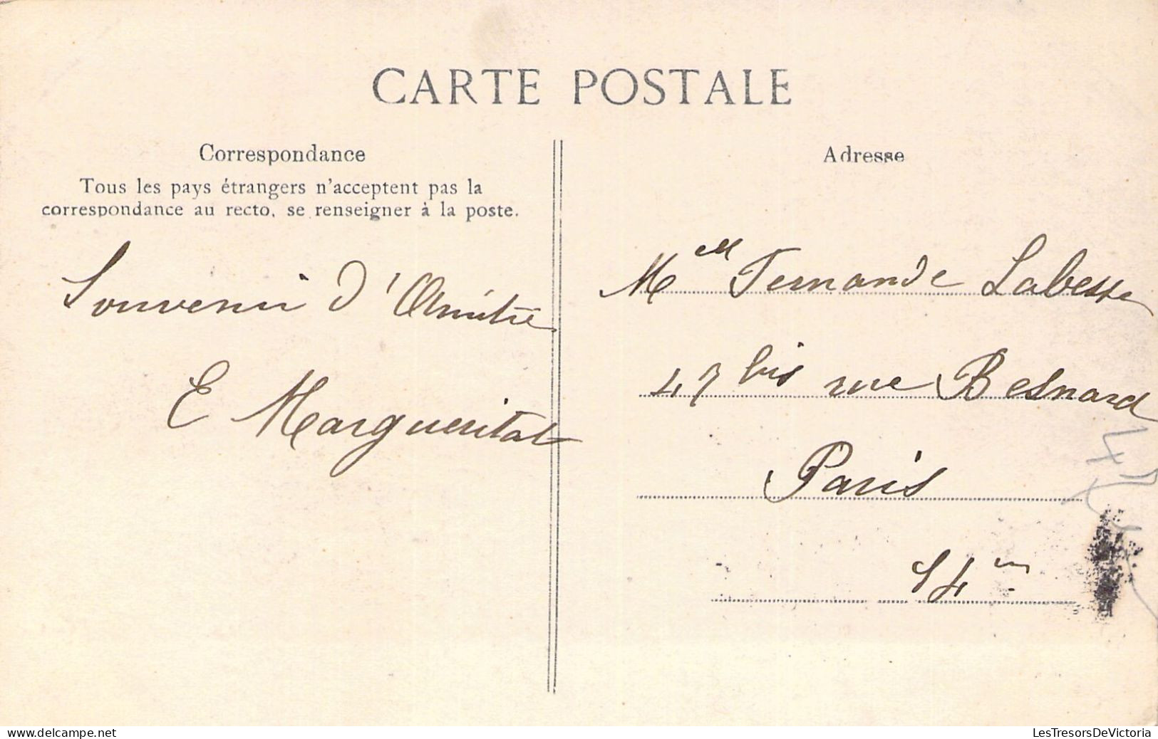 FOLKLORE - L'Auvergne Pittoresque -  La Bourrée D'Auvergne - Carte Postale Ancienne - Dans