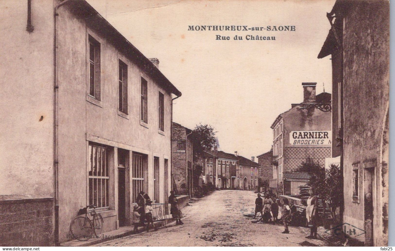 MONTHUREUX SUR SAONE RUE DU CHATEAU - Monthureux Sur Saone