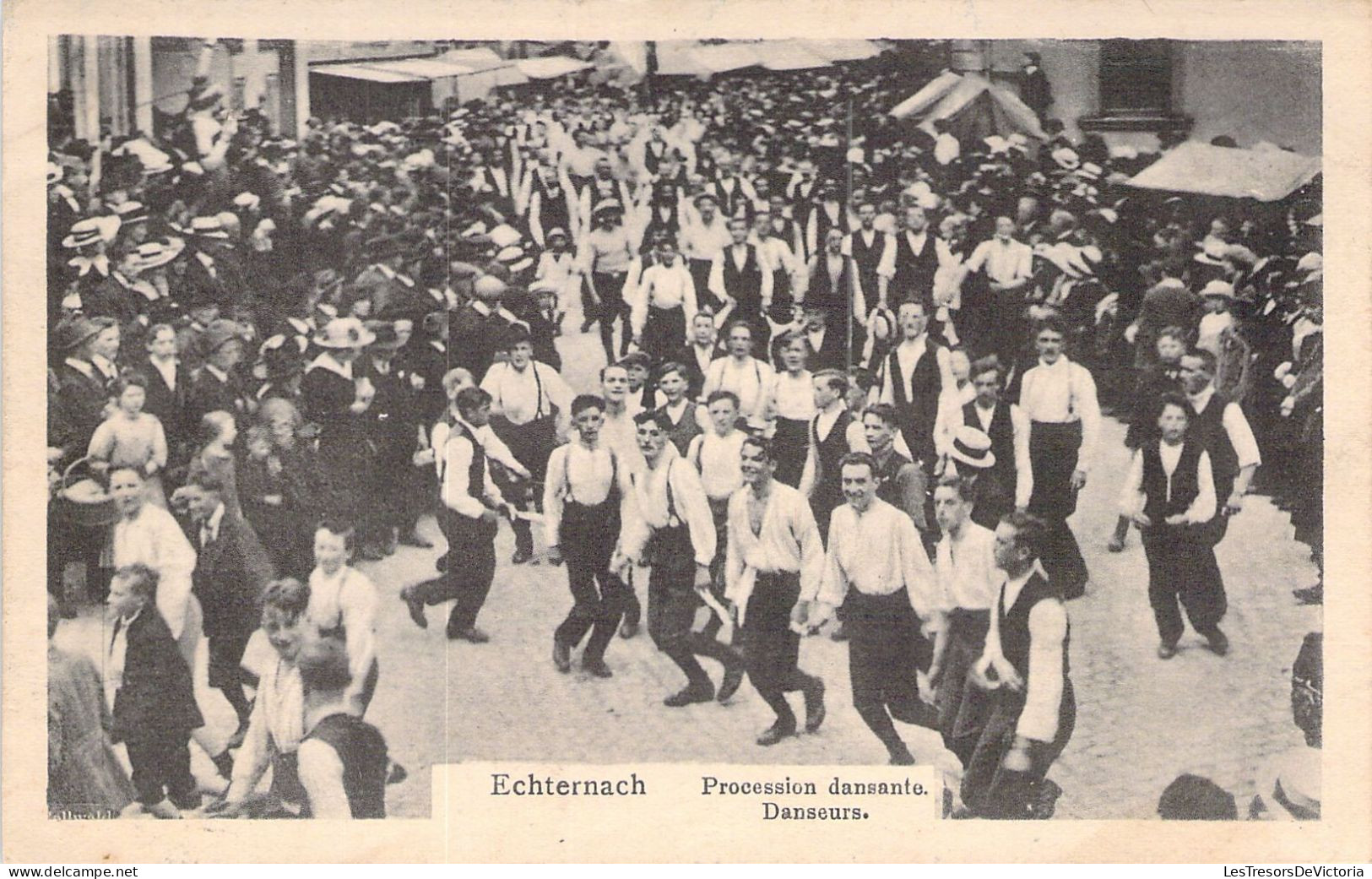 Luxembourg - ECHTERNACH - Procession Dansante - Danseurs - Carte Postale Ancienne - Echternach