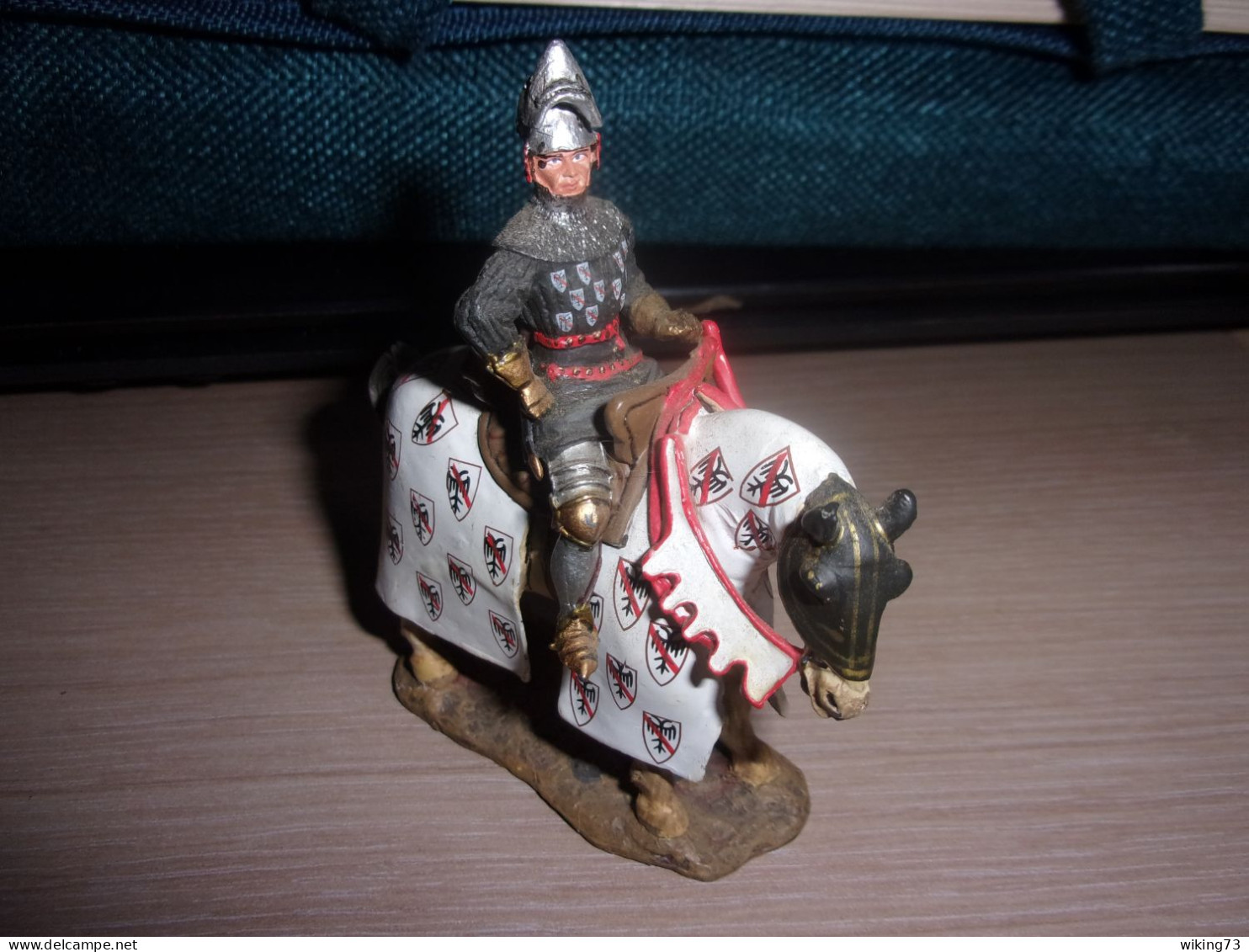 Soldat De Plomb " Bertrand Du Guesclin " - 1370 - Moyen Age - Delprado - Figurine - Collection - Soldats De Plomb