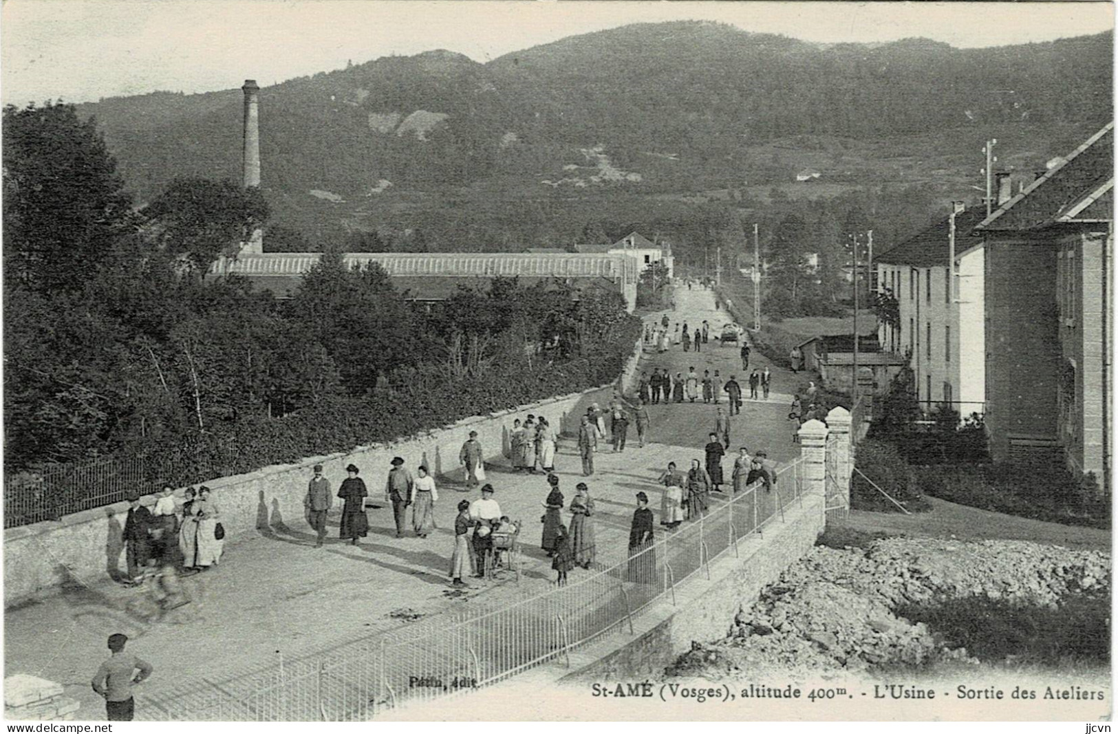 ++ 88 ++ Vosges - Saint Amé - L' Usine - Sortie Des Ateliers - Chantraine