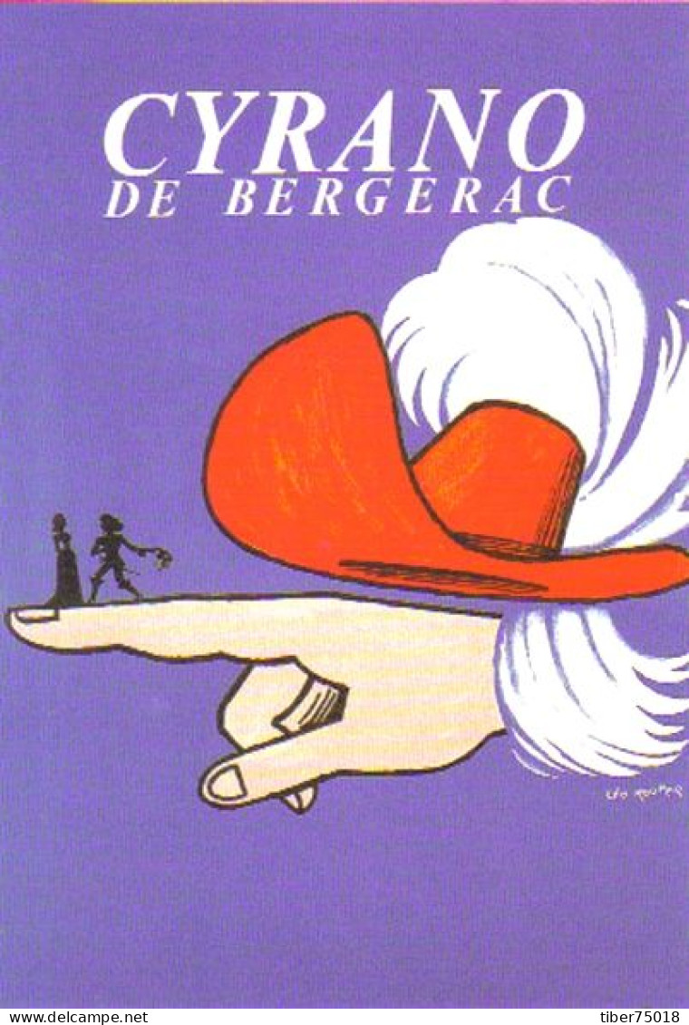 Carte Postale - Cyrano De Bergerac (affiche) Illustration : Léo Kouper 1996 - Kouper