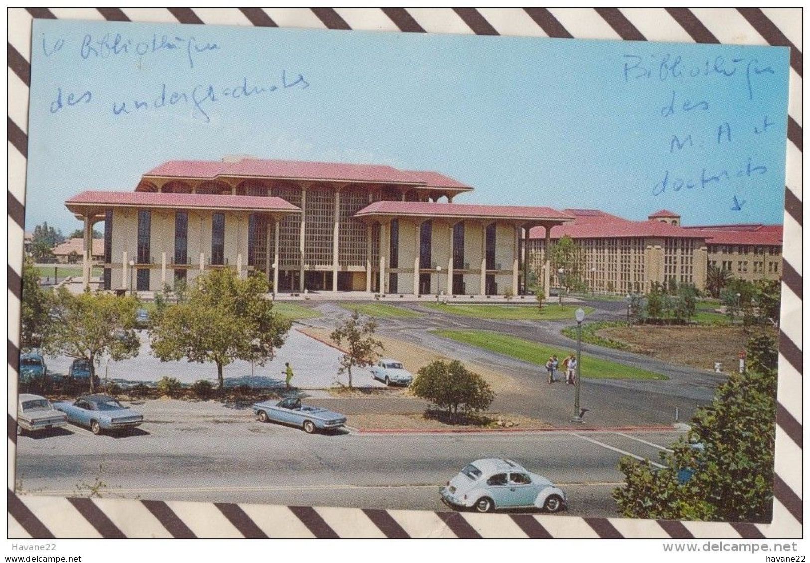 6AI3381 STANFORD UNIVERSITY HENRY MEYER MEMORIAL VOITURES WW  2 SCANS - Stamford