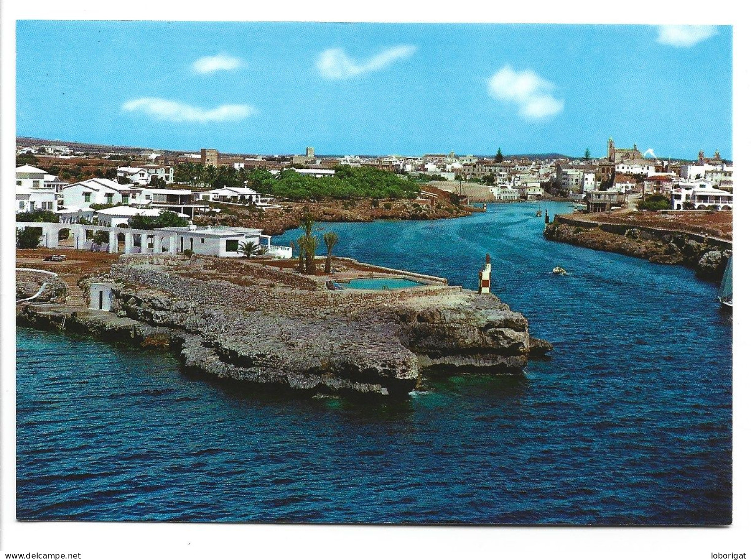 ENTRADA DEL PUERTO / PORT / HARBOUR.- CIUDADELA - MENORCA.- ILLES BALEARS - Menorca