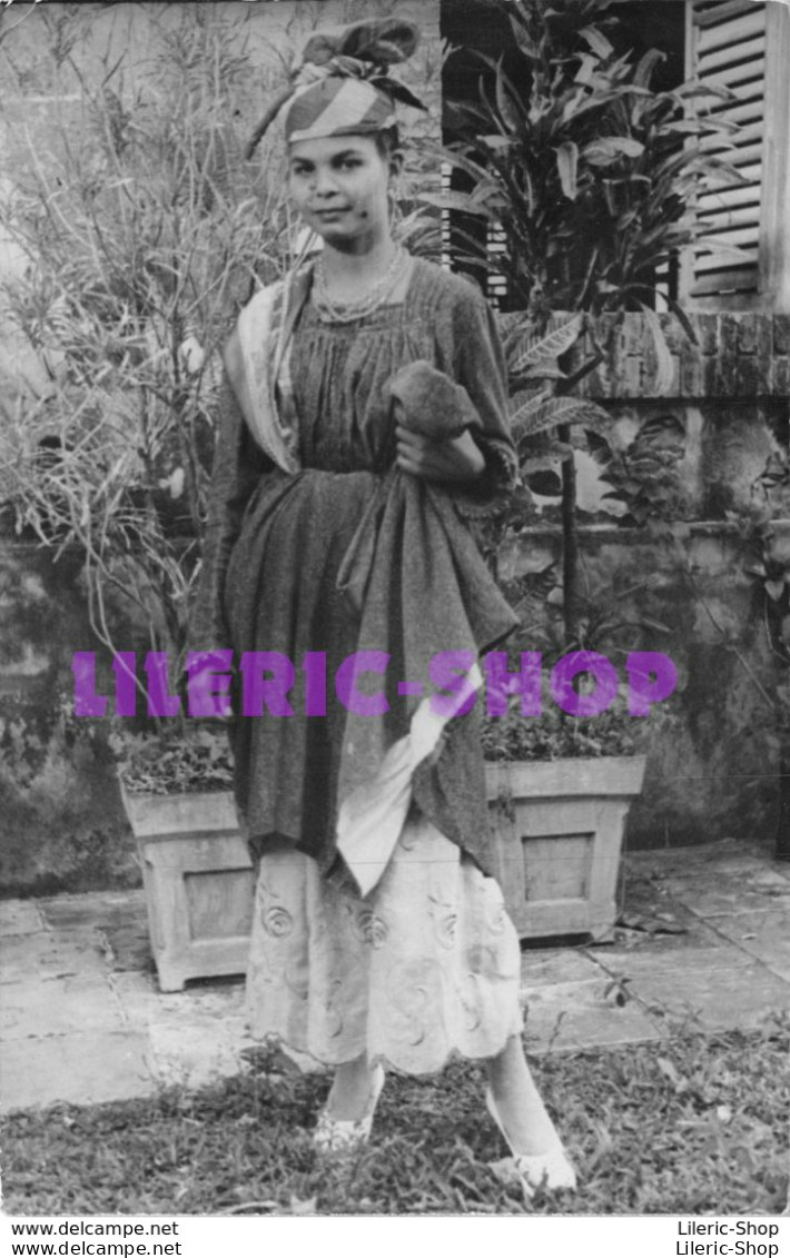 MARTINIQUE - Carte-photo PIERRE MILON Photographe à Fort-de-France - Costume De Martiniquaise - Autres & Non Classés