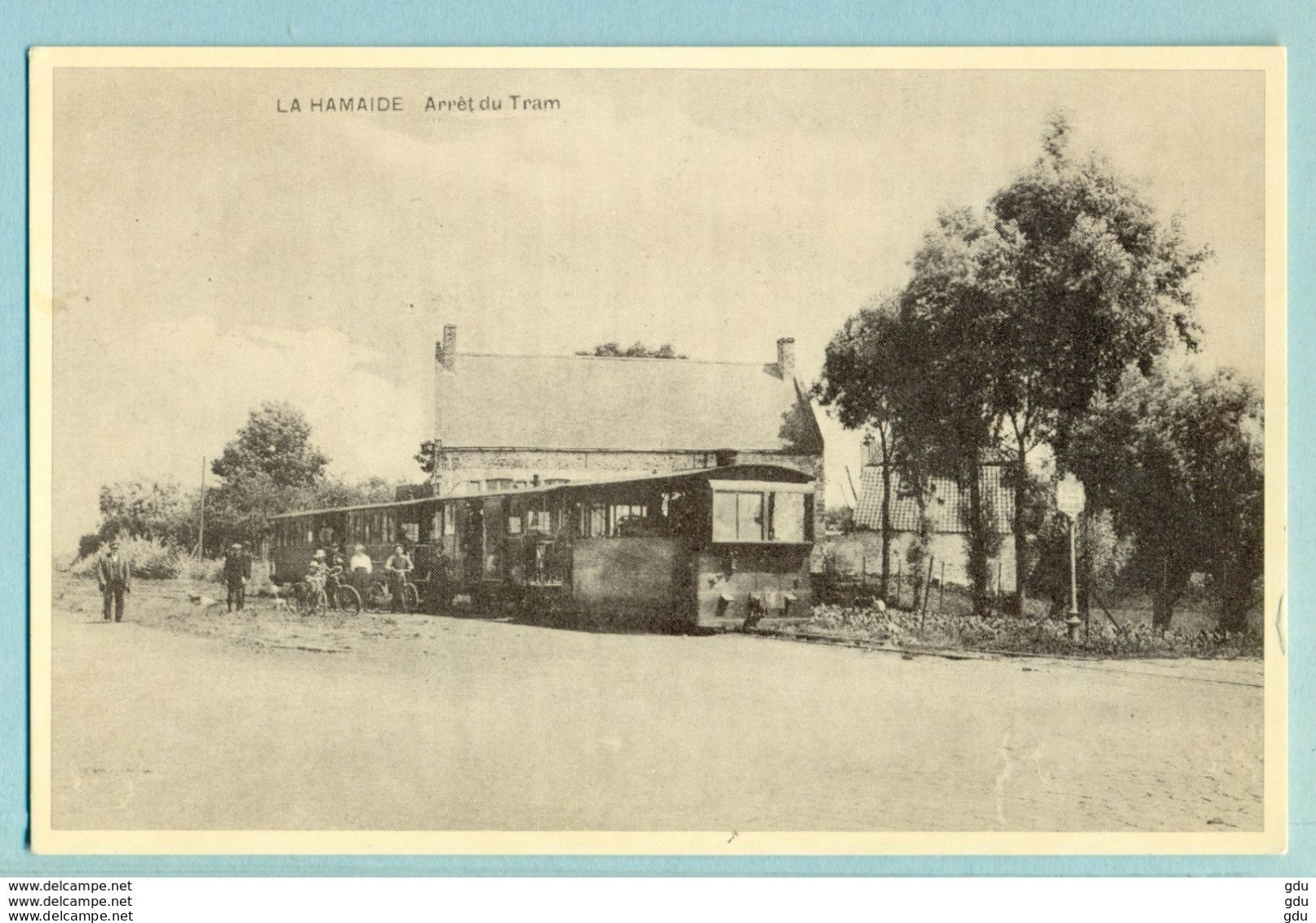 La Hamaide ' Arrêt Tram ' Neuve - TB - Ellezelles