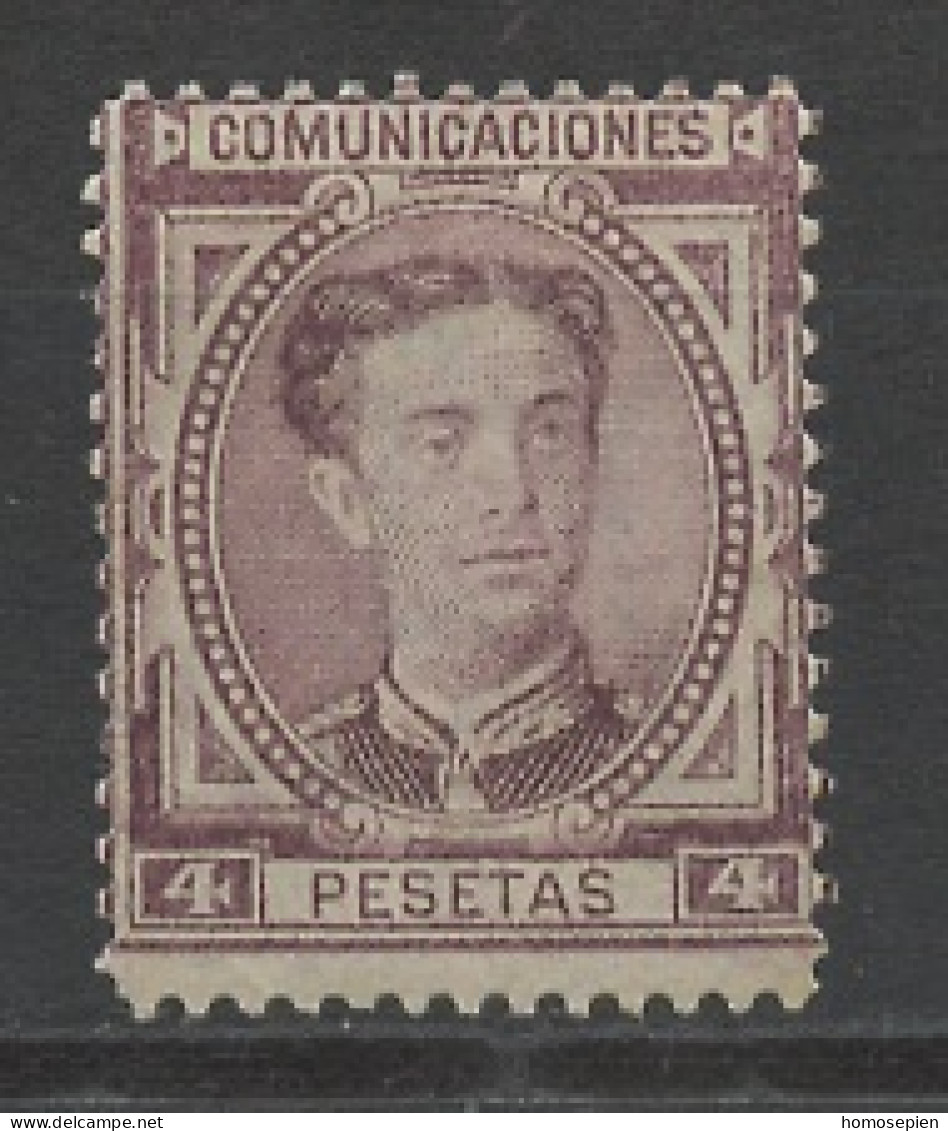 Espagne - Spain - Spanien 1876 Y&T N°170 - Michel N°163 Nsg - 4p Alphonse XII - Unused Stamps