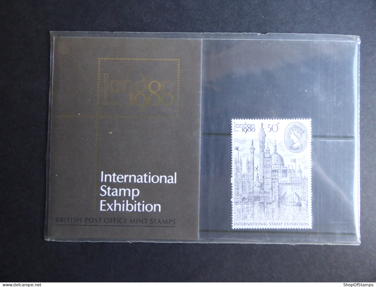 GREAT BRITAIN SG 1118 LONDON 1980 STAMP EXHIBITION MINT PRESENTATION PACK - Fogli Completi