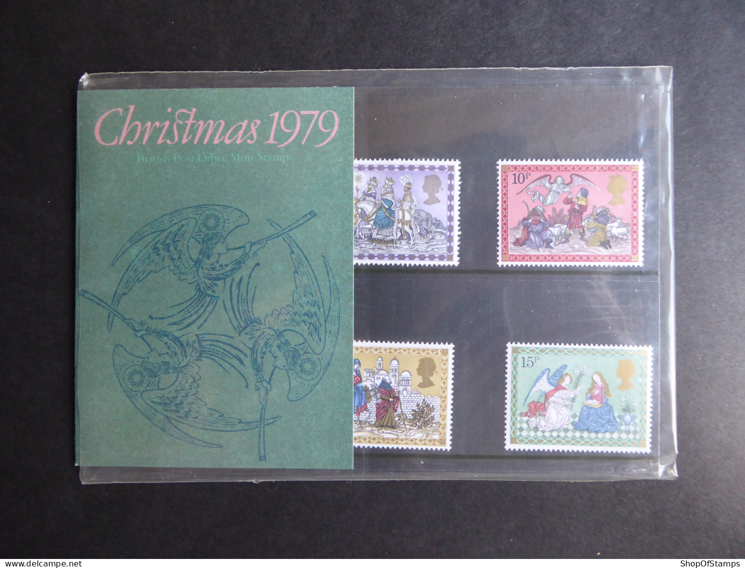 GREAT BRITAIN SG 1104-08 CHRISTMAS PRESENTATION PACK - Fogli Completi