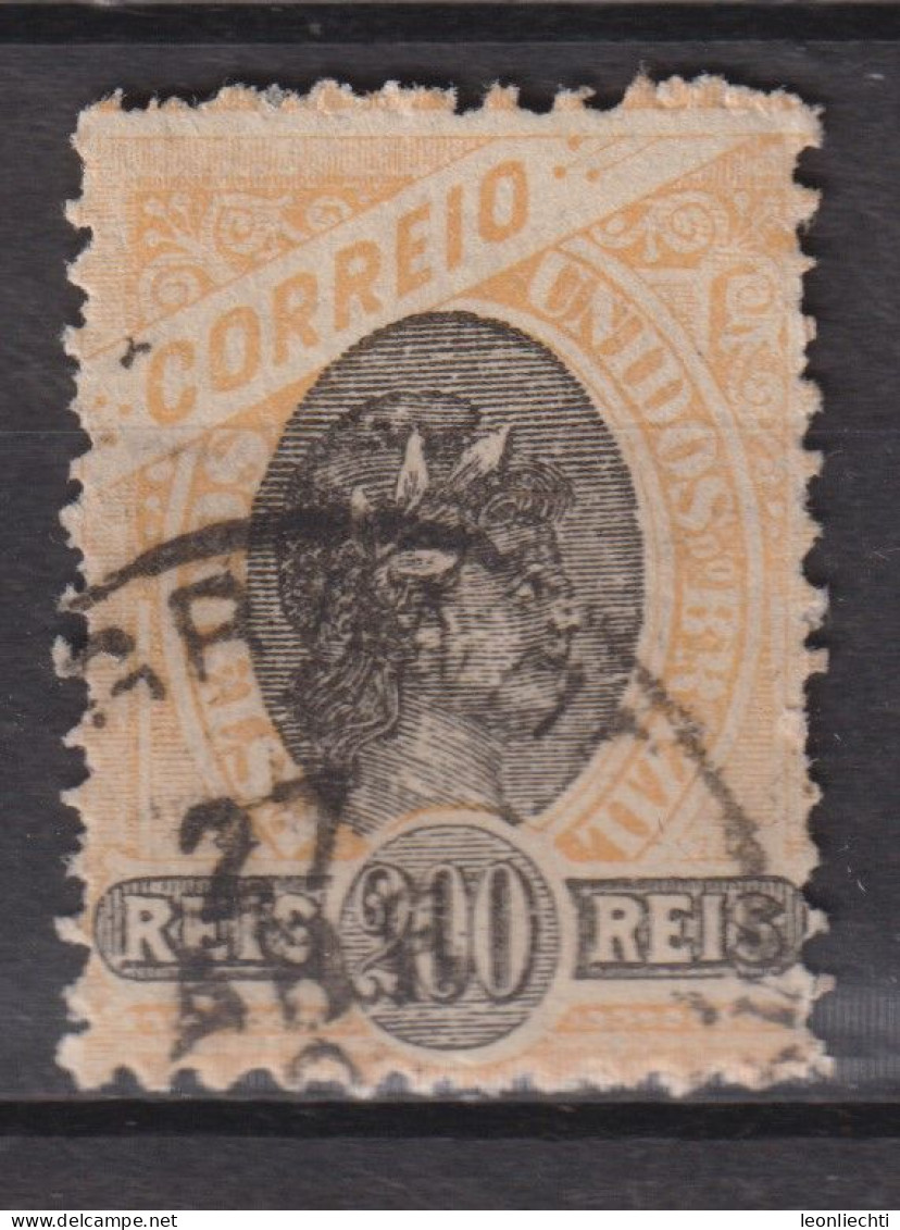 1894 Brasilien, Mi:BR 109, Sn:BR 118, Yt:BR 83, Head Of Liberty, Kopf Der Freiheit, Republican Dawn - Gebruikt