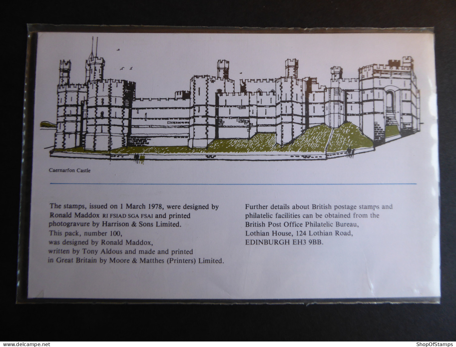 GREAT BRITAIN SG 1054-57 HISTORIC BUILDINGS PRESENTATION PACK - Sheets, Plate Blocks & Multiples