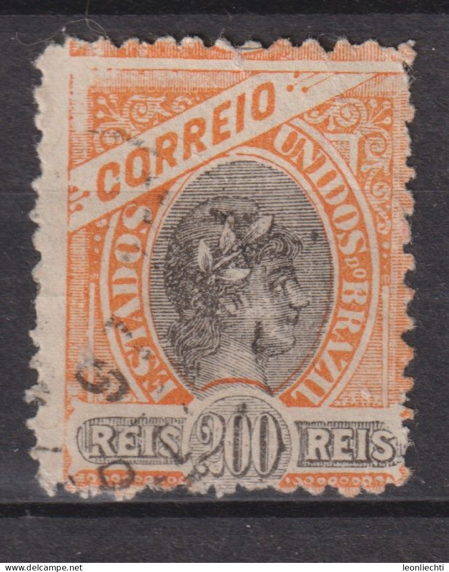 1894 Brasilien, Mi:BR 109, Sn:BR 118, Yt:BR 83, Head Of Liberty, Kopf Der Freiheit, Republican Dawn - Oblitérés