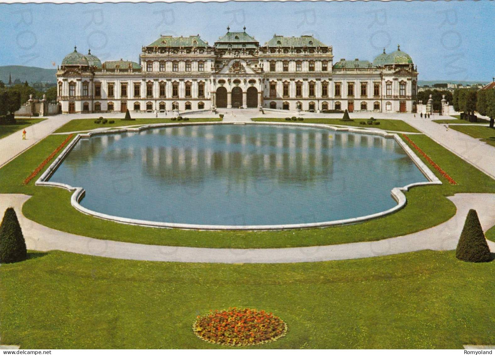 CARTOLINA  VIENNA,AUSTRIA-SCHLOSS BELVEDERE-NON VIAGGIATA - Musea