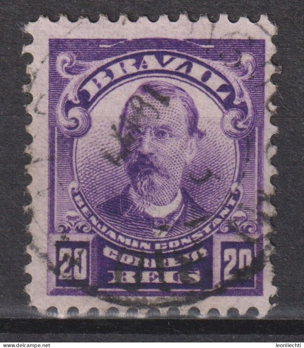 1906 Brasilien, Mi:BR 164, Sn:BR 175, Yt:BR 129,Benjamin Constant (1833-1891),Personalities And Liberty Allegory - Used Stamps