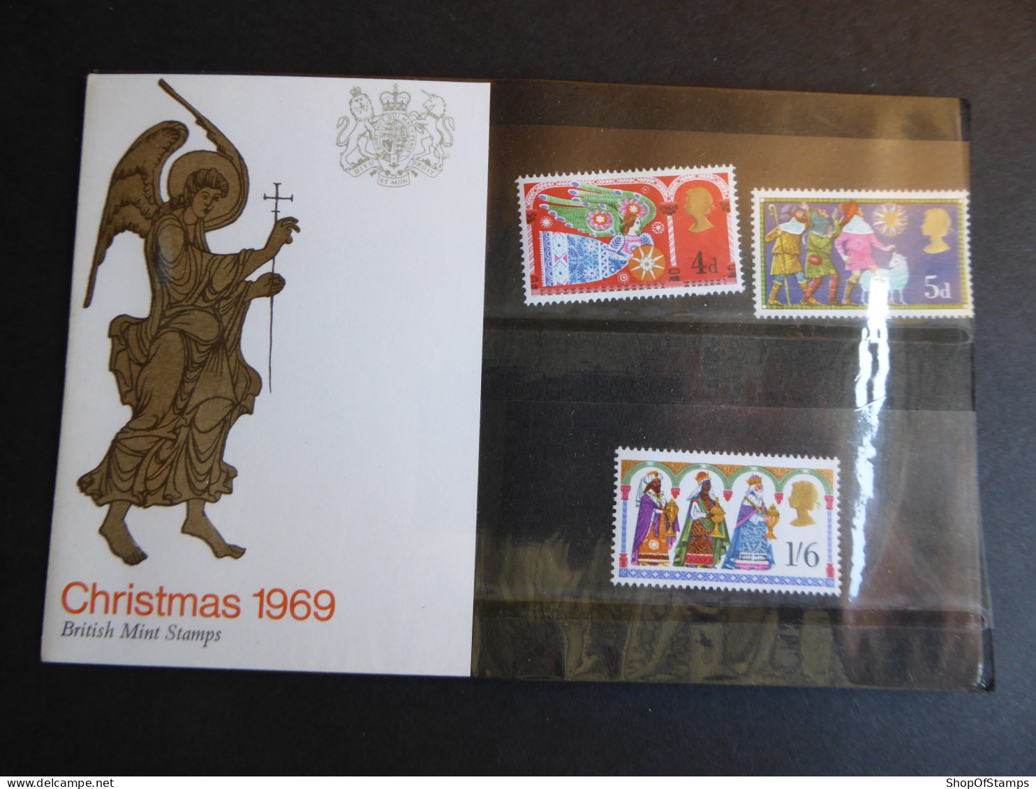 GREAT BRITAIN SG 812-14 CHRISTMAS PRESENTATION PACK - Feuilles, Planches  Et Multiples