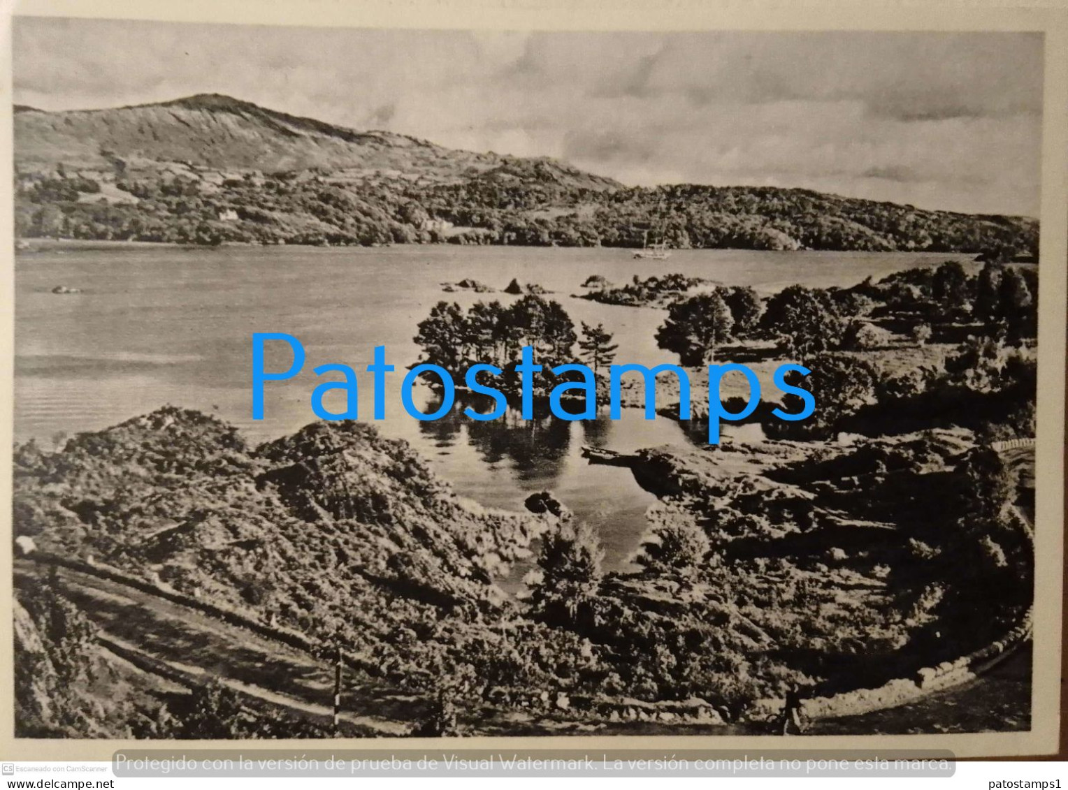 204102 IRELAND HILLS AND LAKES YEAR 1950 CIRCULATED TO ARGENTINA POSTAL SATIONERY POSTCARD - Enteros Postales