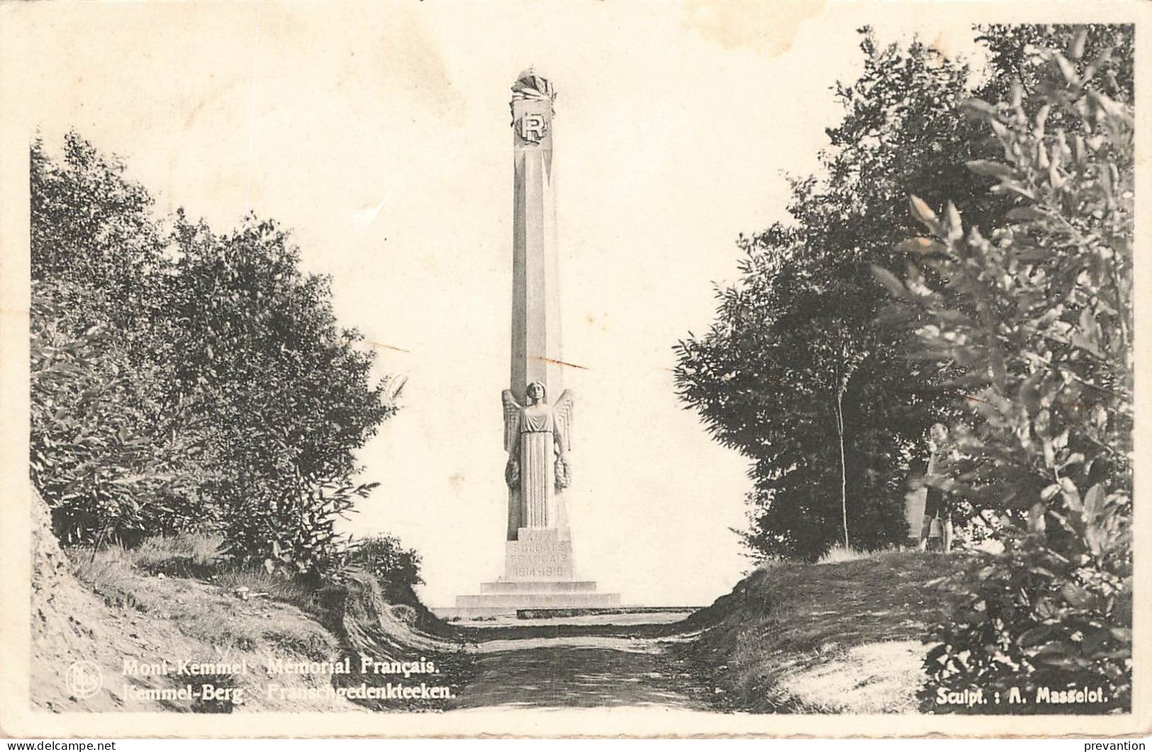 MONT KEMMEL - Mémorial Français -KEMMEL-BERG - Franschgedenkteeken - Heuvelland