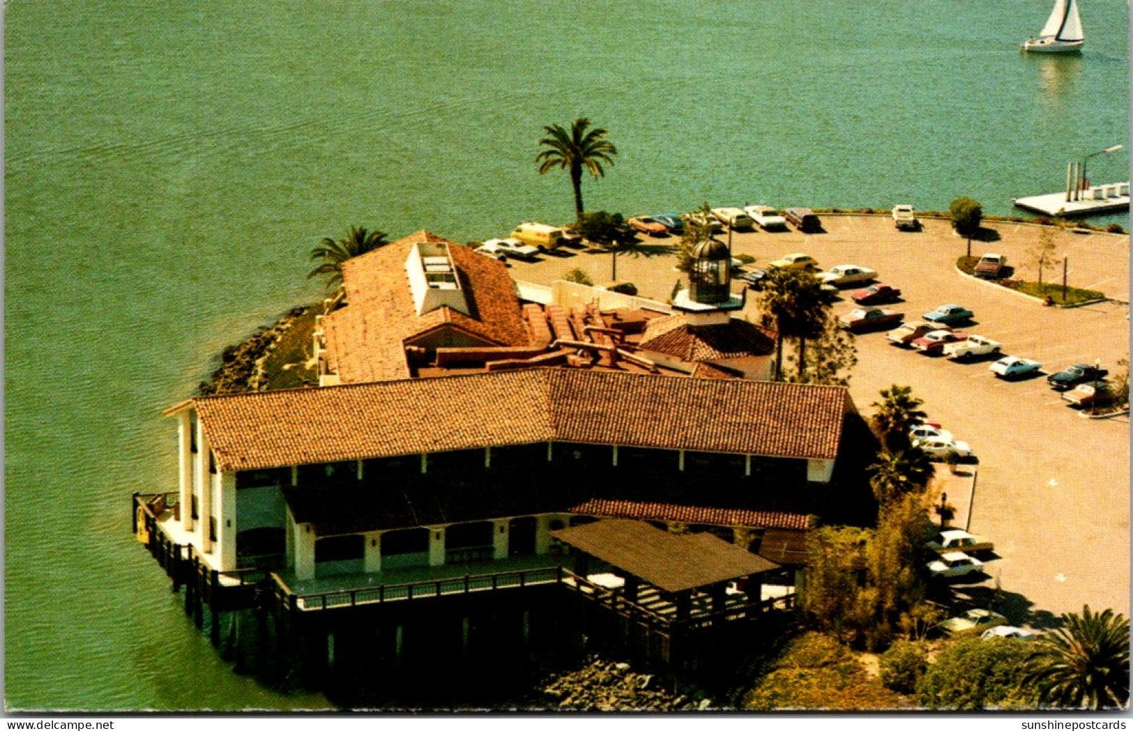 California San Diego Harbor Island Tom Ham's Lighthouse Restaurant - San Diego