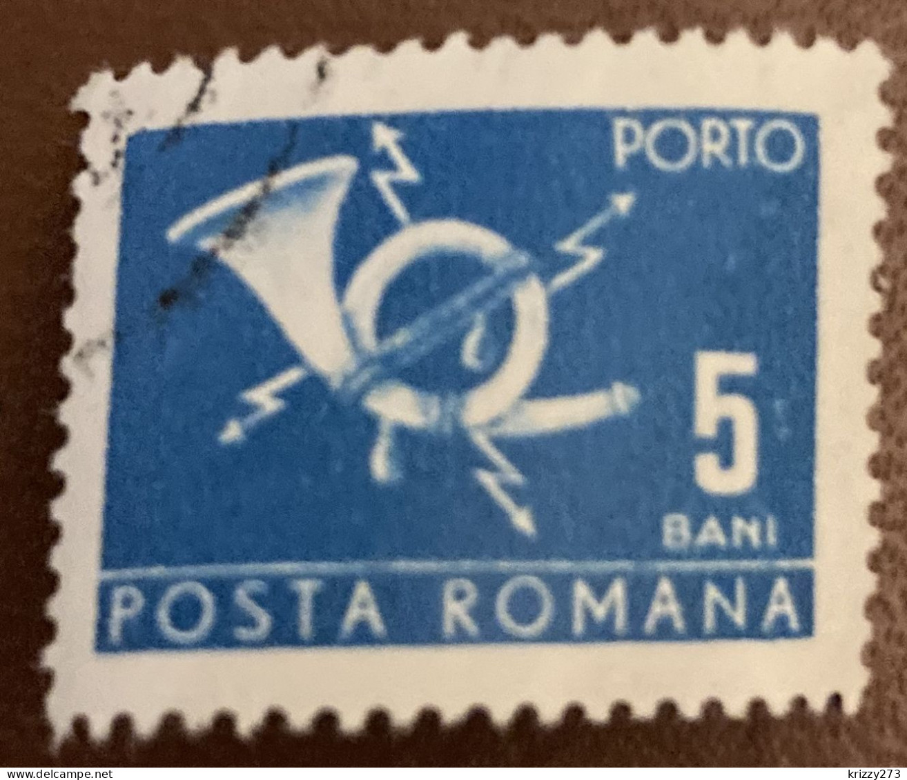 Romania 1967 Postage Due 5B - Used - Port Dû (Taxe)