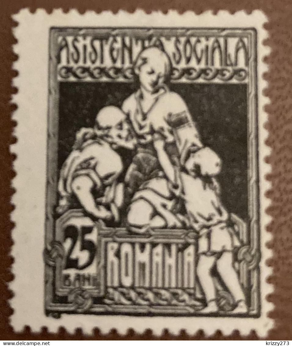 Romania 1921 Charity Stamp 25B - Used - Fiscales