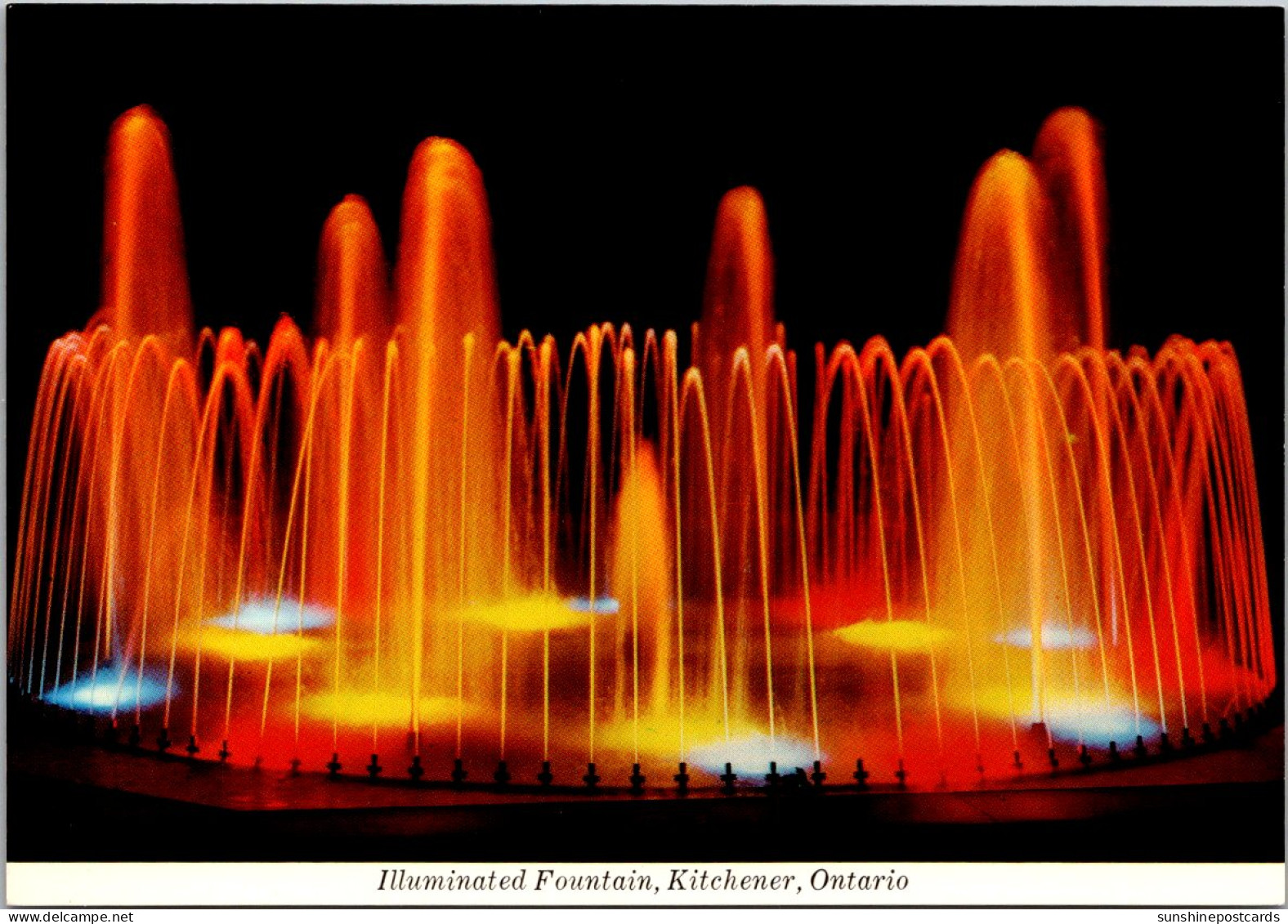 Canada Ontario Kitchener Illuminated Fountain - Kitchener