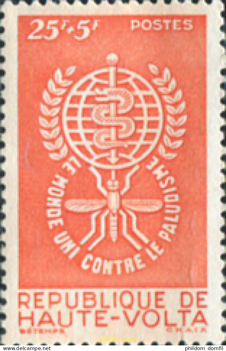 369913 MNH ALTO VOLTA 1962 LUCHA CONTRA LA MALARIA - Araignées