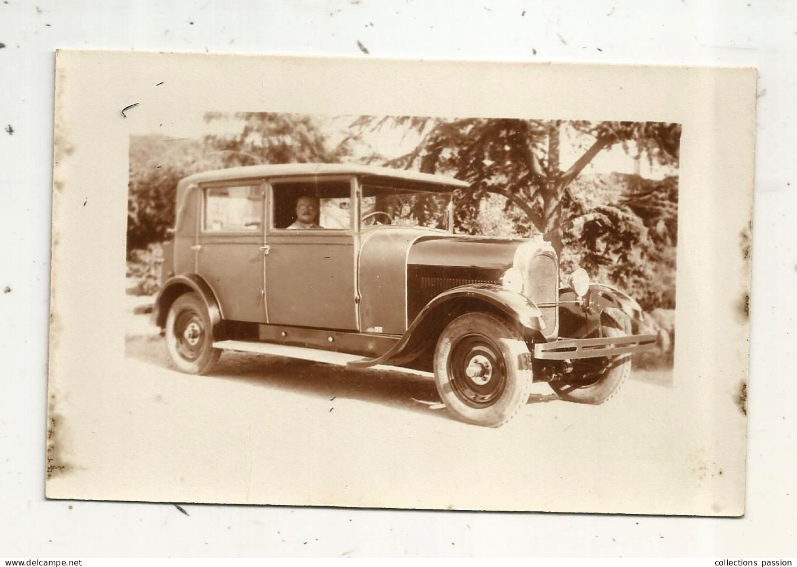 Cp, Carte Photo, Automobile ,  Vierge - Voitures De Tourisme