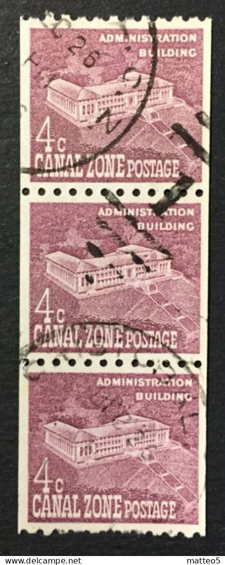 1978 - Canal Zone - Administration Building - Used - Zona Del Canale / Canal Zone