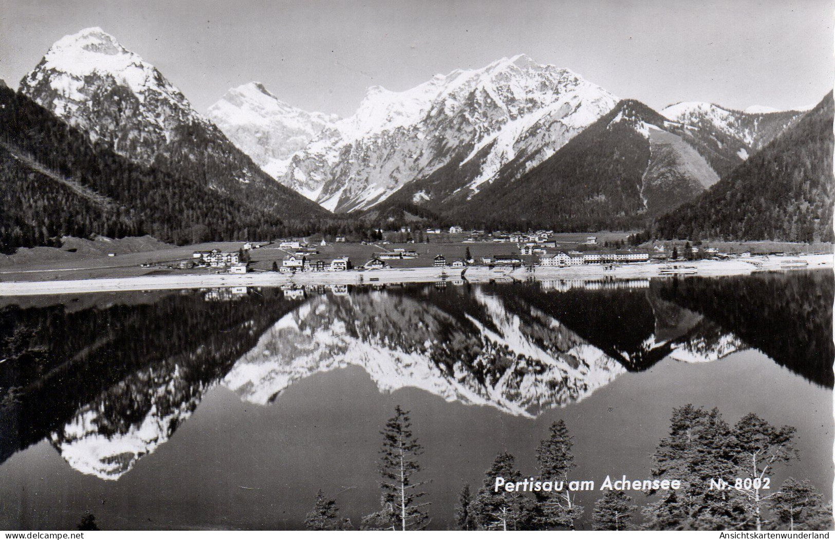 Pertisau Am Achensee Mit Gebirgspanorama (12650) - Pertisau