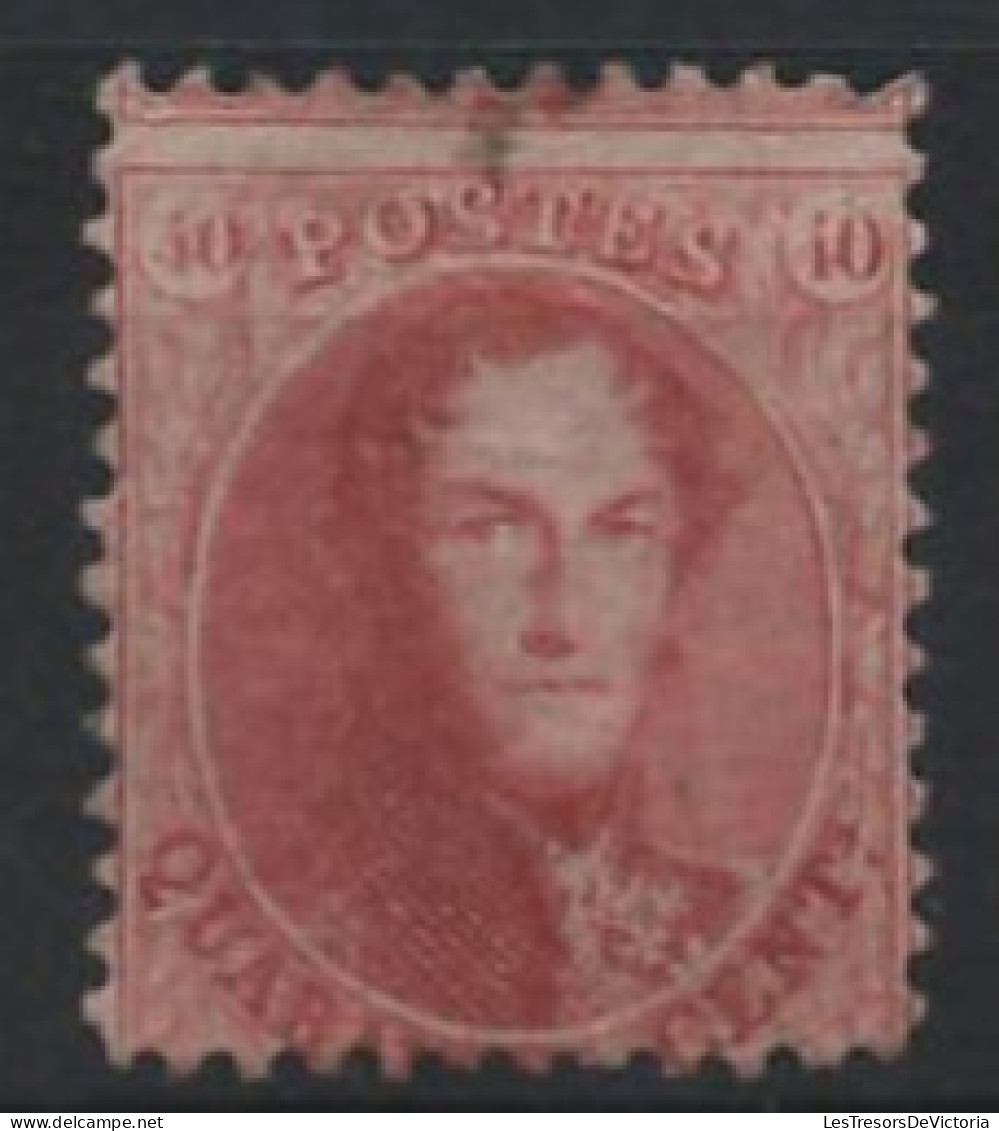 TIMBRE Belgique - COB 16 (*) 40c - 1863 - Cote 930 - Leger Aminci - - 1863-1864 Médaillons (13/16)