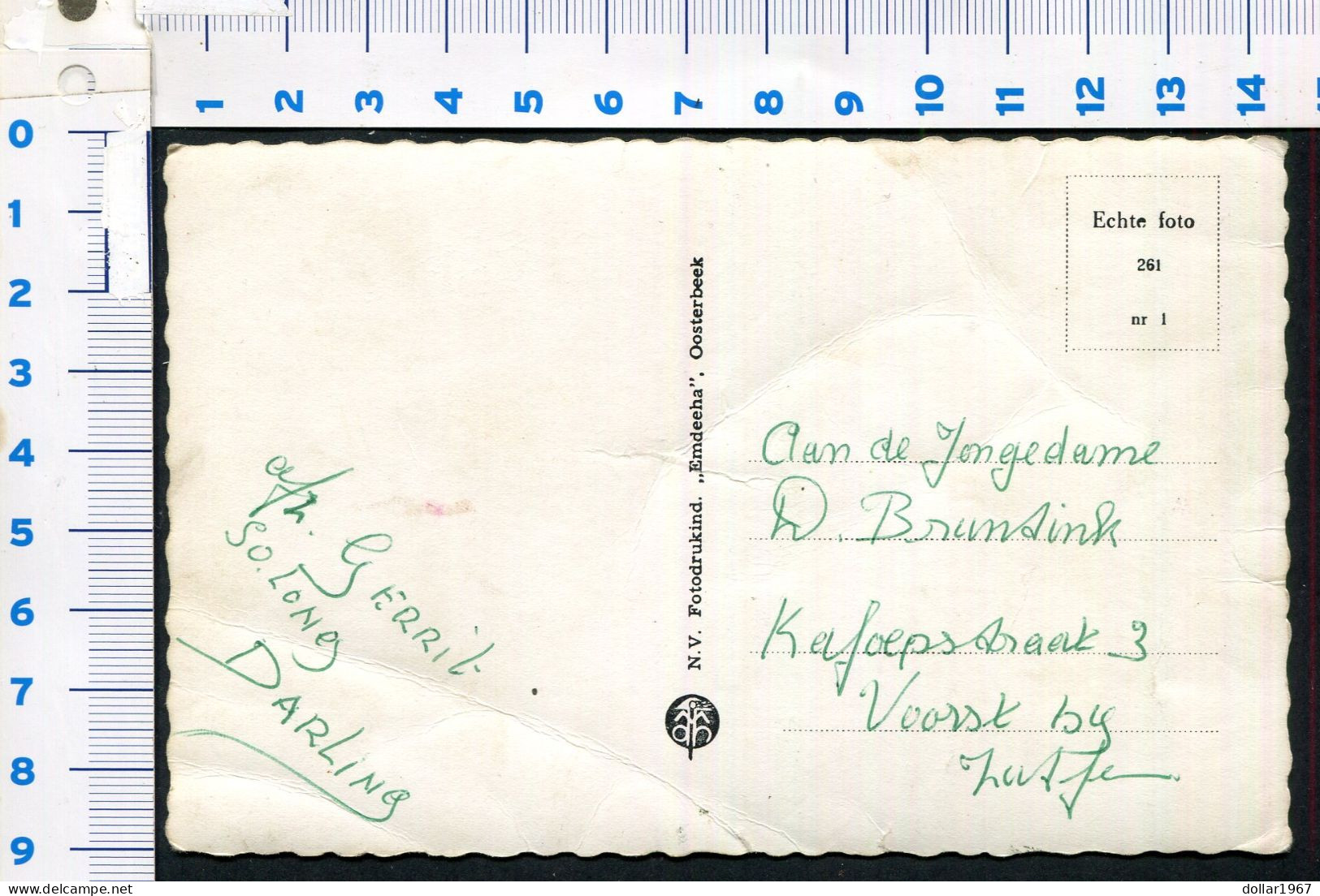 Roermond Met Kazerne Ernst Casimir , Hoofdingang -  Used   - 2 Scans For Condition.(Originalscan !!) - Roermond