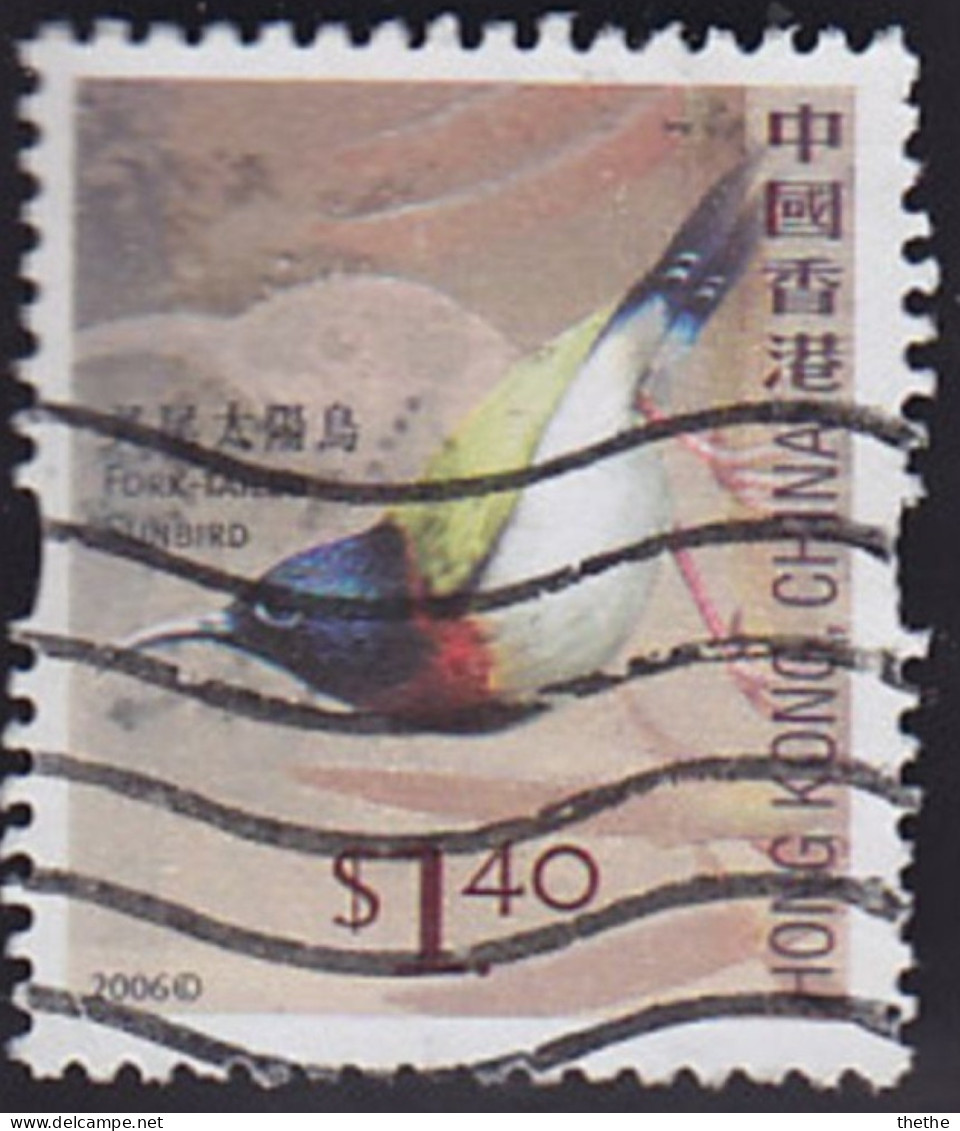 HONG KONG - Souimanga à Queue Fourchue (Aethopyga Christinae) - Used Stamps