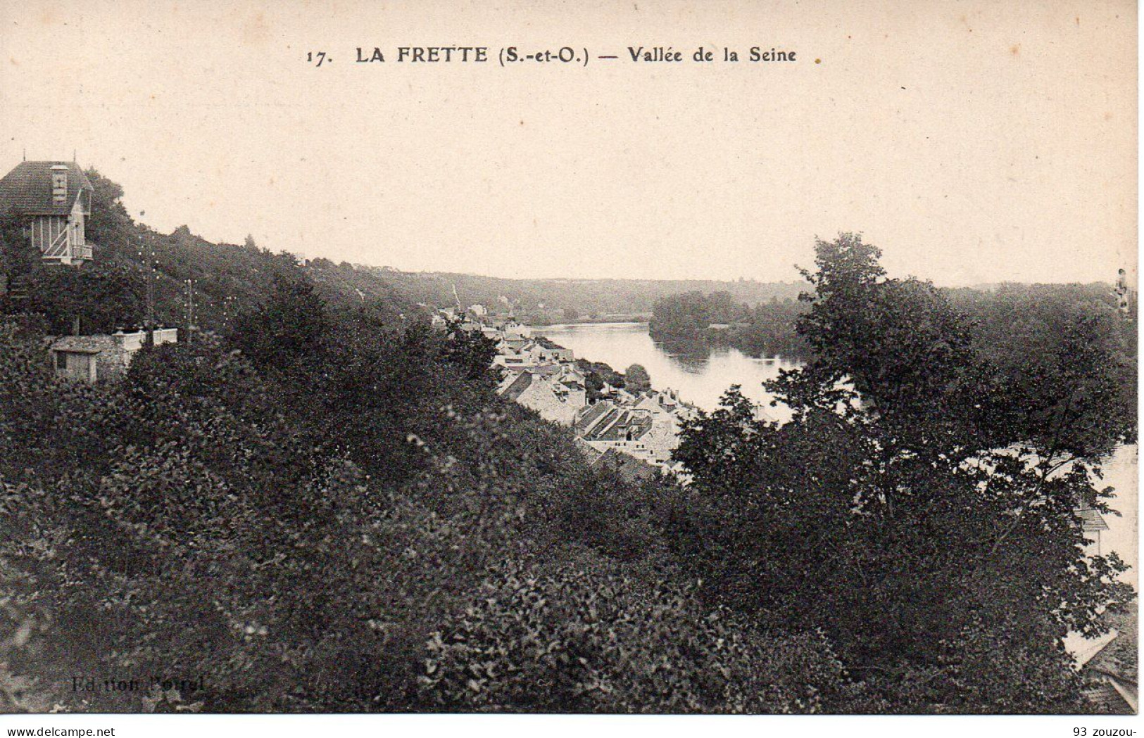 95. La Frette Vallée De La Seine.  Carte , Vierge Et Impeccable. - La Frette-sur-Seine