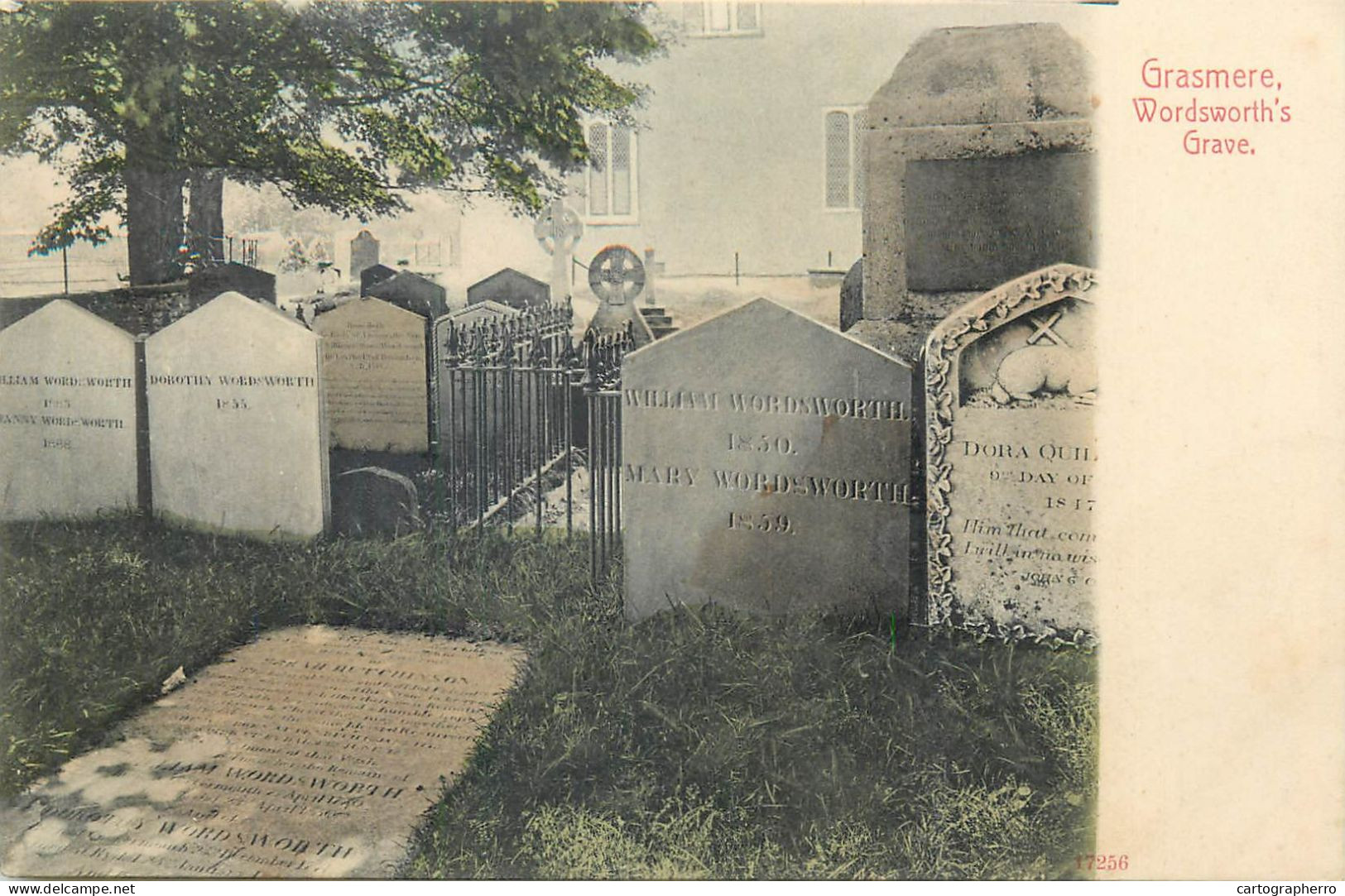 England Grasmere Wordsworth's Grave - Grasmere