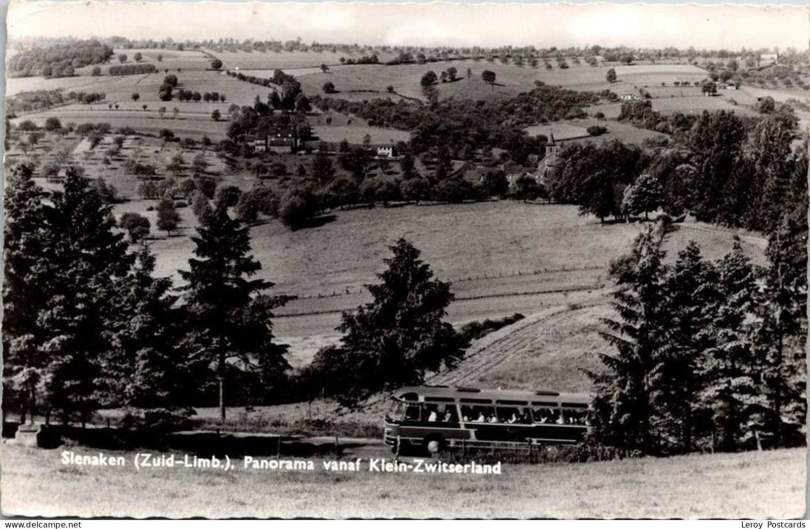 Slenaken, Panorama Vanaf ‘Klein Zwitserland’ 1961 (LB) - Slenaken