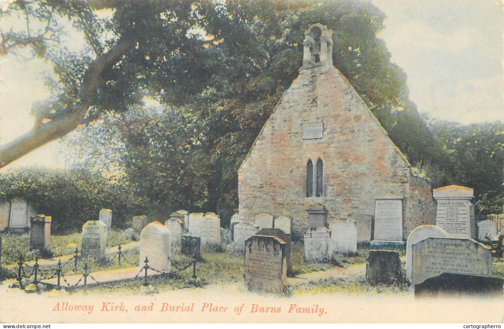 Scotland Alloway Kirk And Burial Place Of Burns Family - Ayrshire
