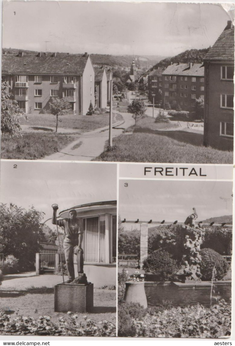 Freital 1985; Mehrbildkarte - Gelaufen. (Bild Und Heimat) 10x15! - Freital