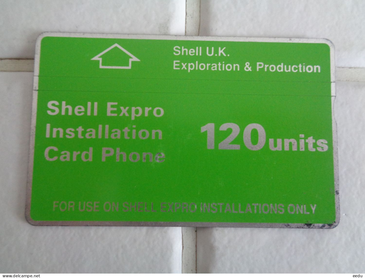 UK Phonecard - Plateformes Pétrolières